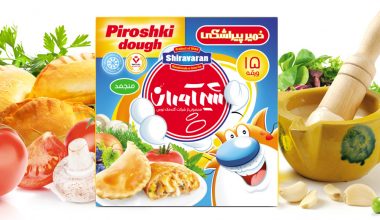 خمیر پیراشکی شیرآوران