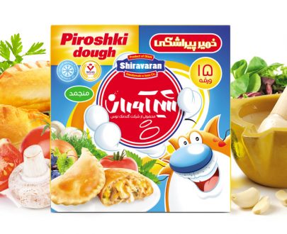 خمیر پیراشکی شیرآوران